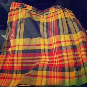 Plaid Skirt